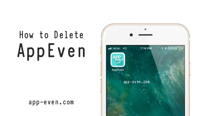 appeven delet from ios